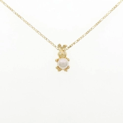 Dây chuyền ngọc trai Akoya 6.2mm K18YG/18KTYG - Hàng hiệu Chính hãng