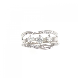 Nhẫn kim cương K18WG 0.50CT 665992