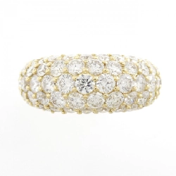 Nhẫn kim cương K18YG 3.01CT 671341