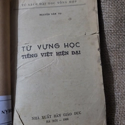 Từ vựng trong tiếng Việt hiện đại _ Ngữ  pháp tiếng Việt_  Nguyễn Tài Cẩn _1975_