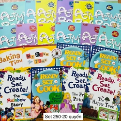 Set sách Ready, Set, Create & Cook