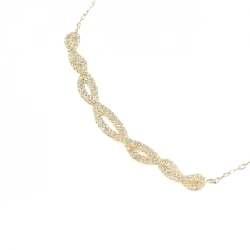 K18YG Dây chuyền kim cương 0.06CT - Hàng hiệu Authentic 863903