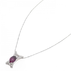 Dây chuyền Garnet K18WG 1.30CT - Hàng hiệu Chính hãng 858873
