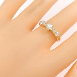 Nhẫn kim cương K18YG 0.59CT 666657