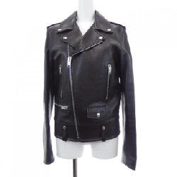 SAINT LAURENT 397290 Áo khoác da biker - Hàng hiệu Authentic