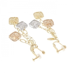 750 Ba màu/K18YG Bông tai - Hàng hiệu Chính hãng 878157