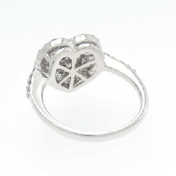 Nhẫn kim cương hình trái tim K18WG 1.00CT 671276
