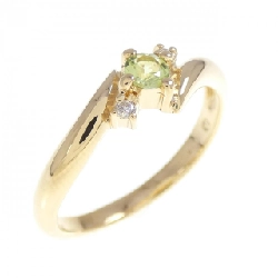 Nhẫn Peridot K18YG