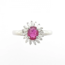 Nhẫn Ruby PT900 0.57CT - Hàng hiệu Chính hãng 853739