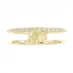 【Sản phẩm mới】Nhẫn kim cương K18YG 0.26CT 673553