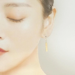 K18YG Bông tai - Hàng hiệu Authentic 868897