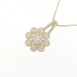 K18YG Hoa Kim Cương Dây Chuyền 2.00CT - Hàng hiệu Chính hãng 859937