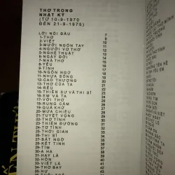 Thơ trong nhật ký - Trịnh Bửu Hoài 1025195