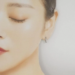 K18YG/PT900 Bông tai kim cương 0.10CT - Hàng hiệu Chính hãng 873976