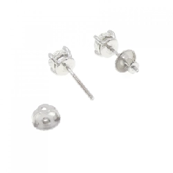 Bông tai Tiffany Solitaire 0.51CT 0.52CT I VVS2 EXT - Hàng hiệu Chính hãng 845266