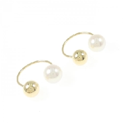 K18YG Bông tai ngọc trai Akoya 6.5mm - Hàng hiệu Chính hãng 871850