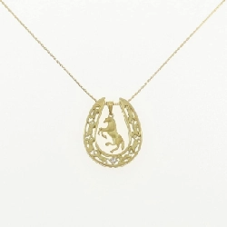 K18YG Dây chuyền kim cương 0.02CT - Hàng hiệu Chính hãng