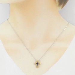 K18/K18WG/PT850 Dây chuyền Sapphire 0.20CT - Hàng hiệu Chính hãng 858316