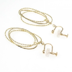 K18YG Bông tai - Hàng hiệu Authentic 873177