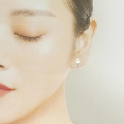 K14WG Bông tai ngọc trai Akoya 7.4 mm - Hàng hiệu Chính hãng 872679