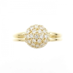 Nhẫn kim cương K18YG 0.43CT 668383