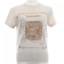 HERMES LES TAMBOURS 3H2613DI Áo len - Hàng hiệu Chính hãng