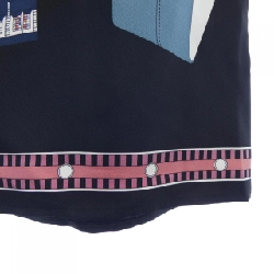 Elie Saab HERMES LETTRES EQUESTRES 4H0324DO vải lụa 649491