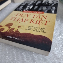 Duy tân thập kiệt 10 nhân vật kiệt xuất của Minh Trị | chữ ký tác giả Nguyễn Tiến Lực  517995