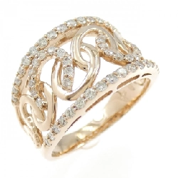 Nhẫn kim cương K18PG 0.43CT