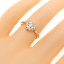 Nhẫn kim cương pavé hình trái tim K18PG 0.30CT - Hàng hiệu chính hãng 855587