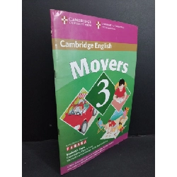 Cambridge young learners English test Cambridge Movers 3 mới 80% bẩn bìa, ố nhẹ 2019 HCM2811 Cambridge HỌC NGOẠI NGỮ