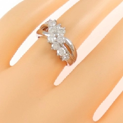 Nhẫn kim cương hoa PT900 1.00CT 669455