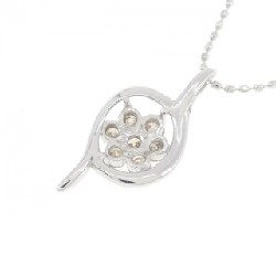 K18WG Hoa Kim Cương Dây Chuyền 0.25CT - Hàng hiệu Chính hãng 859277