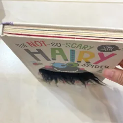 NGOẠI VĂN tiếng anh trẻ em : THE - NOT -so - SCARY HAIRY SPIDER - with touch and feel  1027845