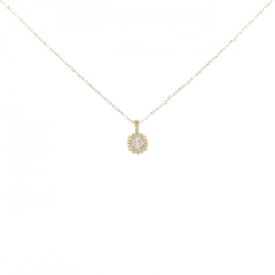 Dây chuyền kim cương K18YG 0.06CT - Hàng hiệu chính hãng