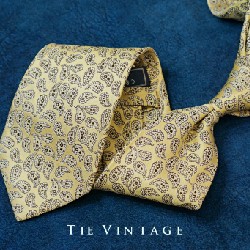 Paisley woven silk tie 7535