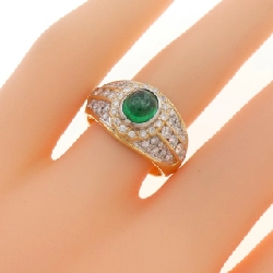 Nhẫn Emerald K18YG/PT 0.92CT - Hàng hiệu Chính hãng 854556