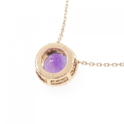 K18PG Mặt dây chuyền Amethyst 1.62CT - Hàng hiệu Chính hãng 860915