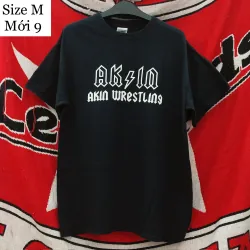 Áo phông nam cộc tay màu đen size M 994211