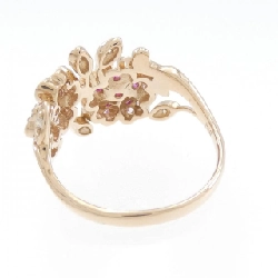 Nhẫn đá màu hoa K18PG - Hàng hiệu Authentic 855313