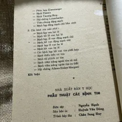 PHẪU THUẬT CÁC BỆNH VỀ TIM- Bác ĐI NGUYỄN KHÁNH DƯ- 1983 925829