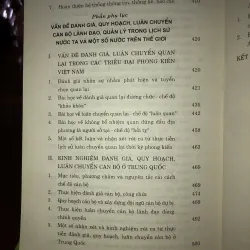 Đánh giá, quy hoạch, luân chuyển cán bộ lãnh đạo, quản lý thời kỳ công nghiệp hóa… 782096