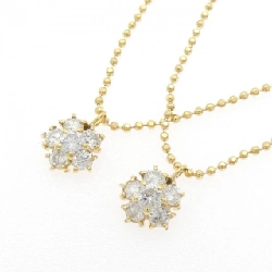 K18YG Dây chuyền kim cương 0.40CT - Hàng hiệu Chính hãng 856334