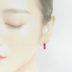 K18YG Đá Quý Bông Tai - Hàng hiệu Chính hãng 876696