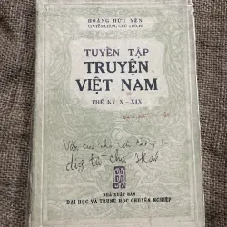 Tuyển tập văn học Việt Nam thế kỷ 10-19 - Hoàng Hữu Yên 