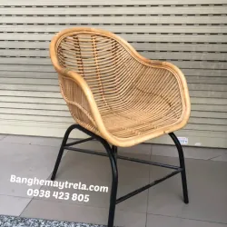 Ghế chân sắt mây 717555