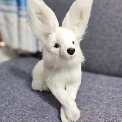 Cáo Tuyết HANSA Chính Hãng - Realistic Snow Fox HANSA USA OFFICIAL Stuffed Animal