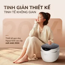 Nồi cơm điện tử UNIE URC612 , nấu cơm giảm đường, lòng nồi inox, dung tích 1,2L 784402
