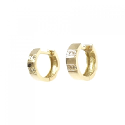 K18YG Bông tai kim cương - Hàng hiệu Chính hãng 869632