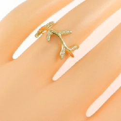 Nhẫn kim cương K18YG 669303